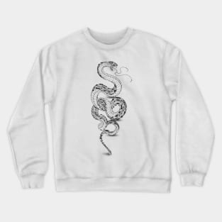 Dark danger snake attack 1 Crewneck Sweatshirt